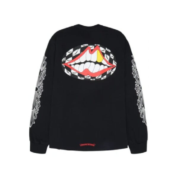 Chrome Hearts Matty Boy Flower Chomper L/S Sweatshirt