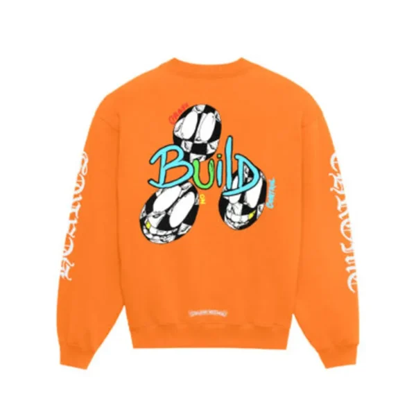 Chrome Hearts x Matty Boy Link Sweatshirt – Orange