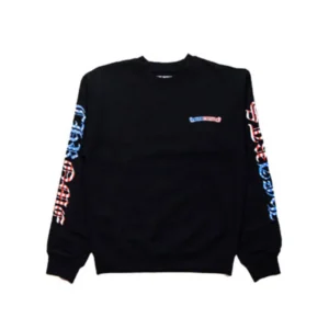 Chrome Hearts Matty Boy America Crewneck Sweatshirt – Black