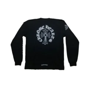 Check out the Chrome Hearts Neck Logo Cross Sleeve L/S Sweatshirt from Chrome Hearts Official. On Sale Now! Shipping worldwide.