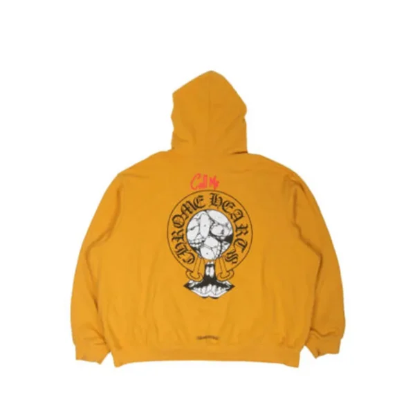 Chrome Hearts Matty Boy Call Me Hoodie – Yellow