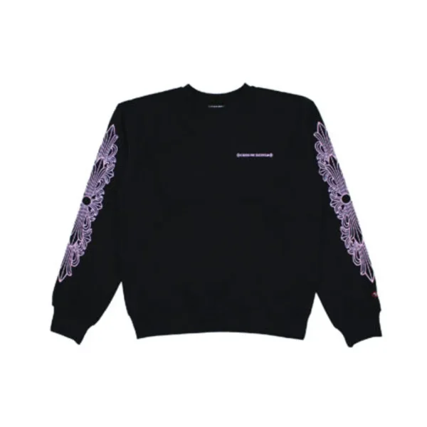 Chrome Hearts Matty Boy Shoulder Logo Crewneck – Black