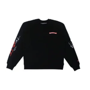 Chrome Hearts Matty Boy Stay Fast Sweater – Black