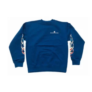 Chrome Hearts Matty Boy Space Crewneck Sweatshirt – Blue