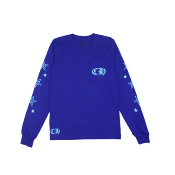 Chrome Hearts Star LS T-Shirt – Blue