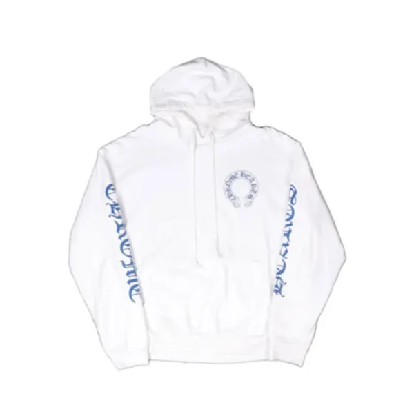 Chrome Hearts LA Exclusive Cross Hoodie – White