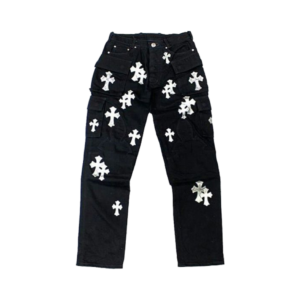 Chrome Hearts Black Cross Pant