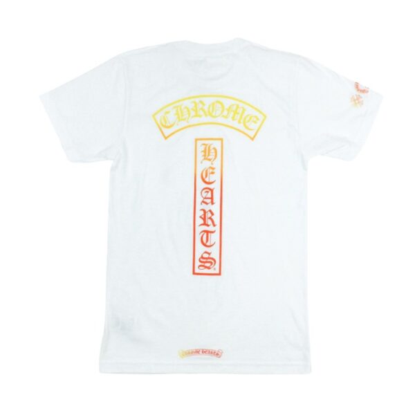 Chrome Hearts Gradient Logo T-shirt White