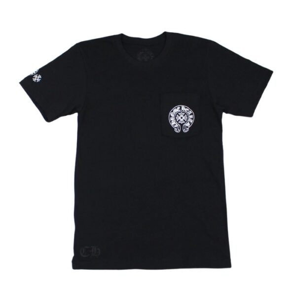 Chrome Hearts American Flag Black T-Shirt Black