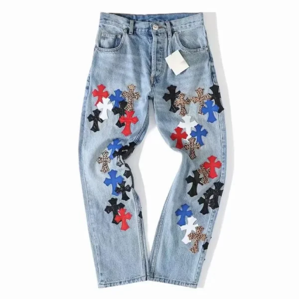 Chrome Style Friends & Family Japanese Jeans